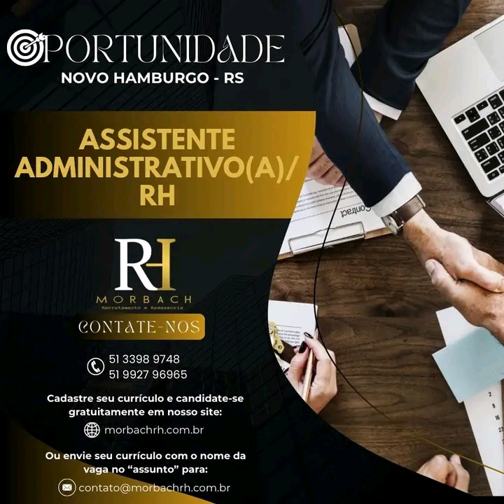 Assistente administrativo / RH - NH