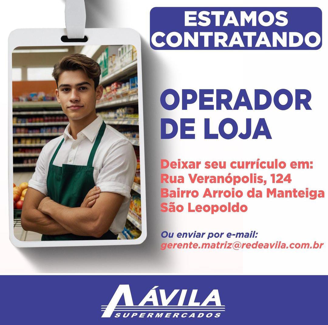 Operador de loja - SL