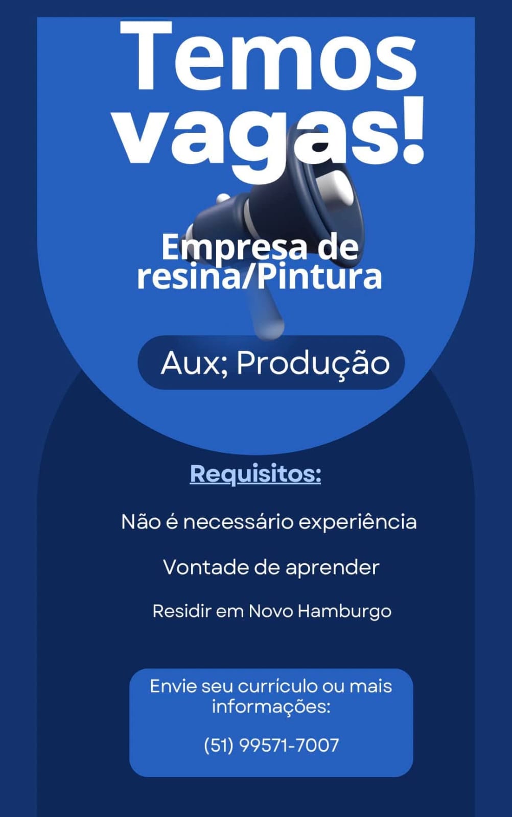 Auxiliar de Produção - NH