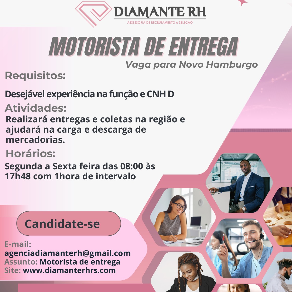 Motorista de entrega  - NH