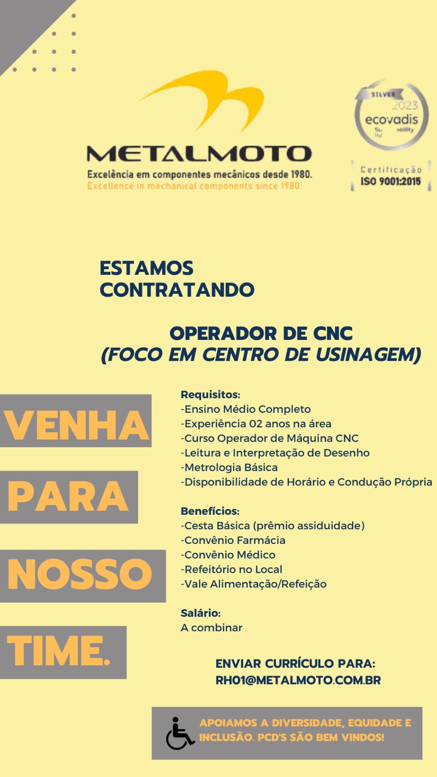 Operador de CNC - SL