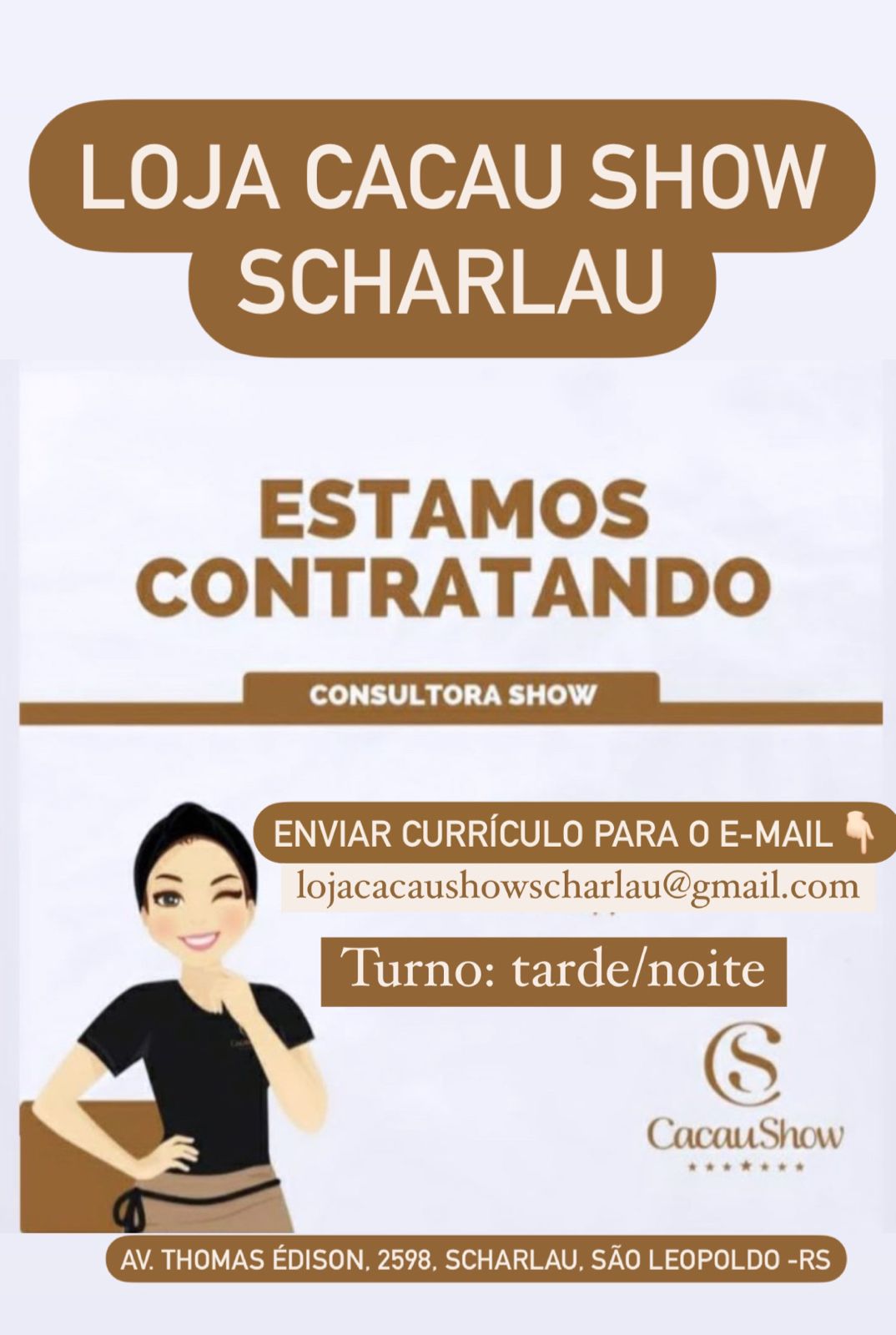 Consultora de vendas - SL