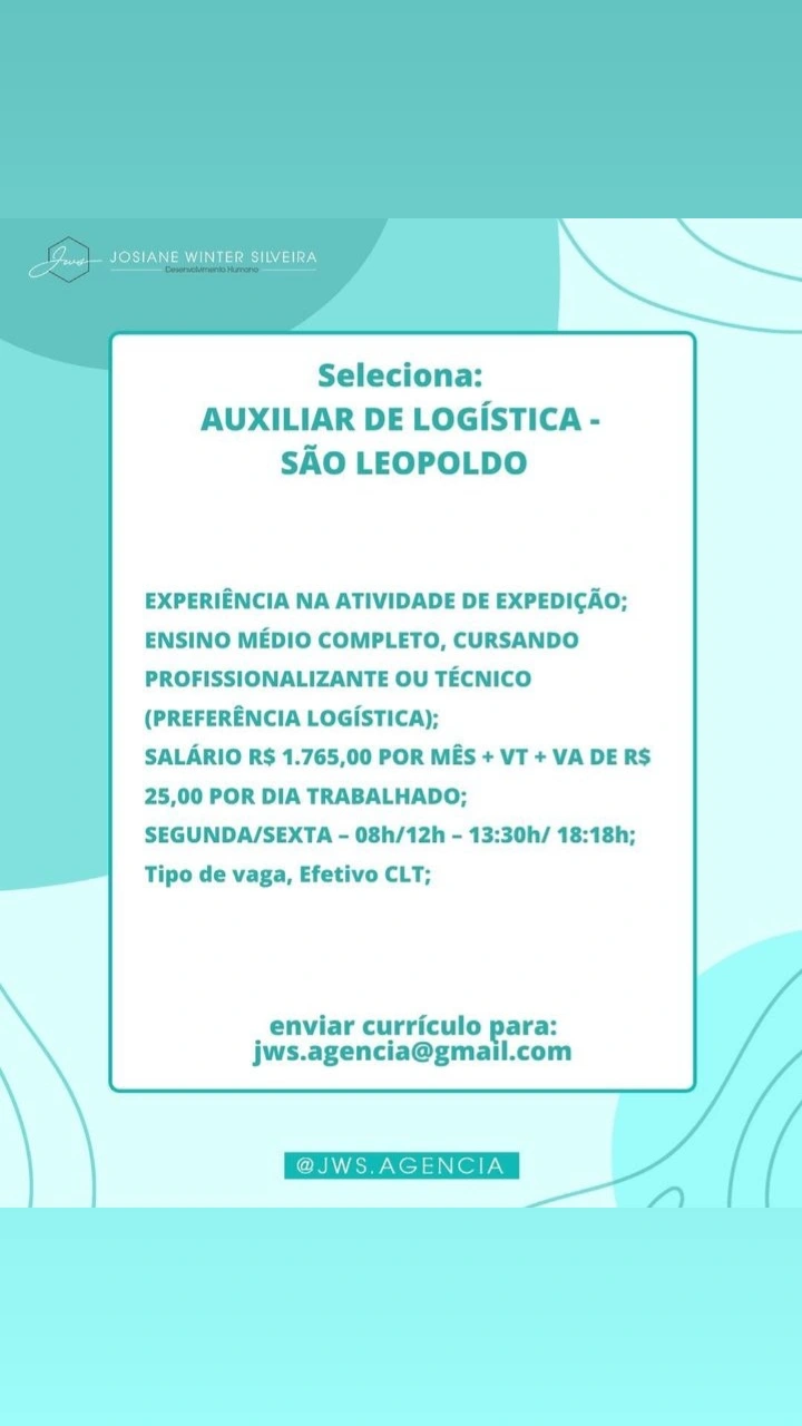 Auxiliar de logística - SL